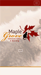 Mobile Screenshot of maplegrove-vet.com